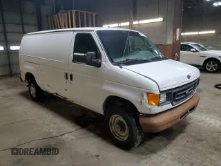2005 Ford Econoline Cargo with VIN 1FTSE34S15HB03573, listed as a Copart auction lot 48318155 with 214,768 mi miles and Clean Title. Bid and sale history available at DreamBid. Image 4.