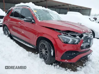 2023 Mercedes-Benz GLE 350 with VIN 4JGFB4JE6PA927963, listed as a IAAI auction lot 41288502 with 25,077 mi miles and . Bid and sale history available at DreamBid. Image 1.