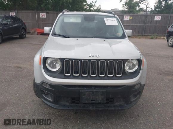 2017 Jeep Renegade Altitude with VIN ZACCJBBB2HPG36428, listed as a IAAI auction lot 42728630 with 162,318 mi miles and . Bid and sale history available at DreamBid. Image 6.