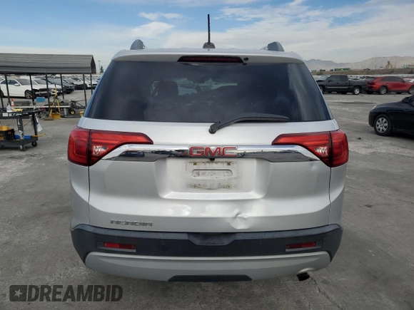 2017 GMC Acadia SLT with VIN 1GKKNMLA8HZ260454, listed as a Copart auction lot 41510045 with 81,093 mi miles and Salvage Title. Bid and sale history available at carsss.com. Image 6.