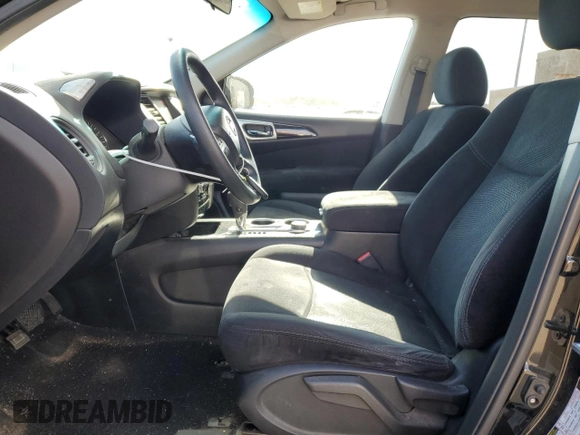 2016 Nissan Pathfinder S with VIN 5N1AR2MM9GC620823, listed as a Copart auction lot 50542215 with 165,409 mi miles and Salvage Title. Bid and sale history available at carsss.com. Image 7.