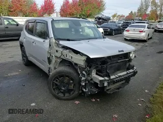 2020 Jeep Renegade Altitude z VIN ZACNJAB10LPK95238, wystawiony jako Copart lot #75056424 z przebiegiem 63 015 mil mil oraz Szkoda całkowita • Salvage title. Historia ofert i sprzedaży dostępna na DreamBid. Obrazek 12.