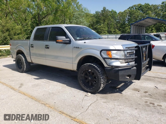 2013 Ford F-150 XL with VIN 1FTFW1EF8DKD89623, listed as a Copart auction lot 57094125 with 238,821 mi miles and Salvage title. Bid and sale history available at DreamBid. Image 4.