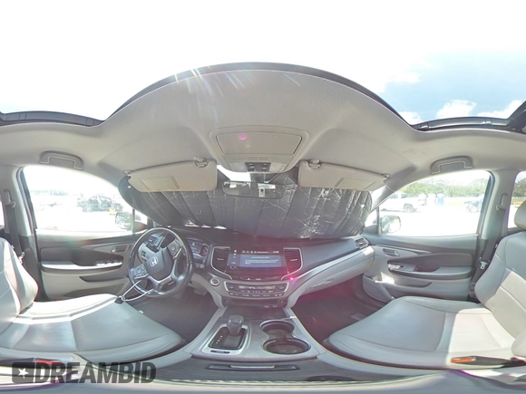 2019 Honda Pilot EX-L with VIN 5FNYF5H59KB044310, listed as a Copart auction lot 58580895 with 210,131 mi miles and Salvage title. Bid and sale history available at DreamBid. Image 15.
