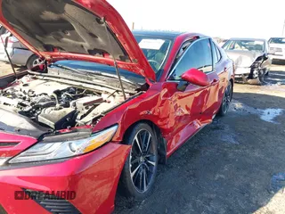 2020 Toyota Camry XSE with VIN 4T1K61AK9LU393745, listed as a IAAI auction lot 40965358 with 51,120 mi miles and . Bid and sale history available at DreamBid. Image 6.