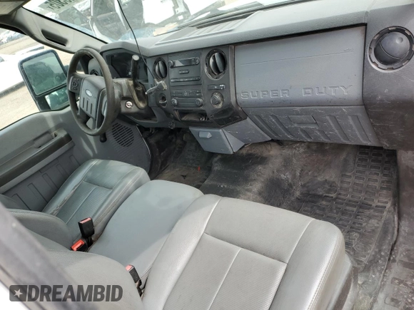 2012 Ford F-250 XL with VIN 1FTBF2A69CEC58739, listed as a Copart auction lot 51426305 with 81,337 mi miles and Salvage title. Bid and sale history available at DreamBid. Image 8.