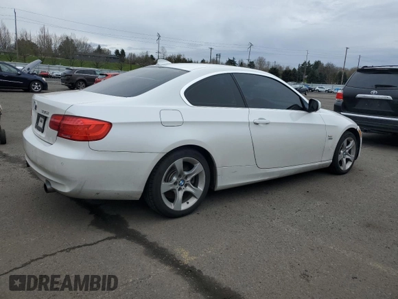 2011 BMW 3 Series 335i xDrive with VIN WBAKF9C51BE620023, listed as a Copart auction lot 48599355 with 121,870 mi miles and Salvage Title. Bid and sale history available at carsss.com. Image 3.