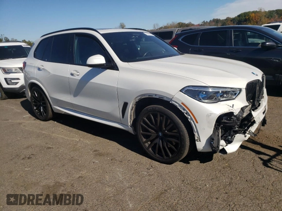 2020 BMW X5 M50i with VIN 5UXJU4C06L9C45320, listed as a Copart auction lot 74911604 with 78,465 mi miles and Salvage Title. Bid and sale history available at carsss.com. Image 4.