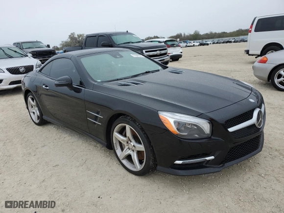 2015 Mercedes-Benz SL with VIN WDDJK6FA6FF033615, listed as a Copart auction lot 77041074 with NaN miles and Salvage Title. Bid and sale history available at carsss.com. Image 4.