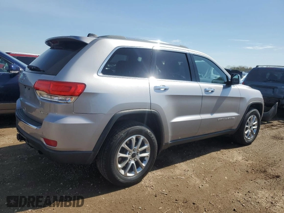 2014 Jeep Grand Cherokee Limited with VIN 1C4RJEBG4EC157449, listed as a Copart auction lot 54673485 with 213,079 mi miles and Clean Title. Bid and sale history available at carsss.com. Image 3.