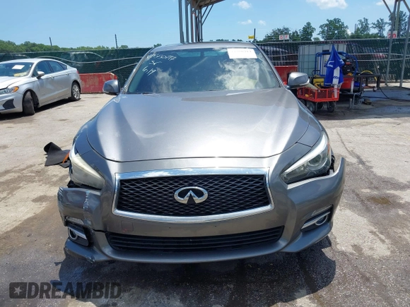2014 Infiniti Q50 Sport with VIN JN1BV7AR4EM683887, listed as a IAAI auction lot 42550717 with 199,473 mi miles and . Bid and sale history available at DreamBid. Image 12.