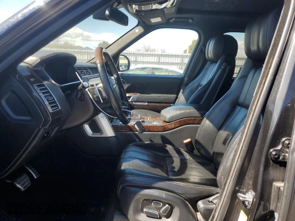 2014 Land Rover Range Rover Supercharged Autobiography with VIN SALGV2TF3EA155471, listed as a Copart auction lot 50352795 with 71,390 mi miles and Salvage title. Bid and sale history available at DreamBid. Image 7.