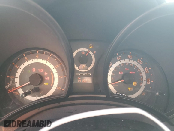 2014 Scion tC with VIN JTKJF5C7XE3068331, listed as a Copart auction lot 44684715 with 141,621 mi miles and Salvage Title. Bid and sale history available at carsss.com. Image 9.