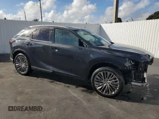 2023 Lexus RX with VIN 2T2BAMBA3PC004378, listed as a Copart auction lot 52014605 with 18,608 mi miles and Clean Title. Bid and sale history available at carsss.com. Image 4.