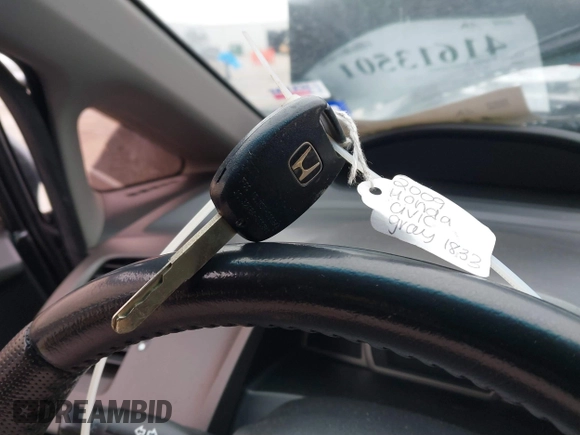 2009 Honda Civic LX-S z VIN 19XFA16609E021833, wystawiony jako IAAI lot #41613501 z przebiegiem 175 714 mil mil oraz . Historia ofert i sprzedaży dostępna na DreamBid. Obrazek 11.