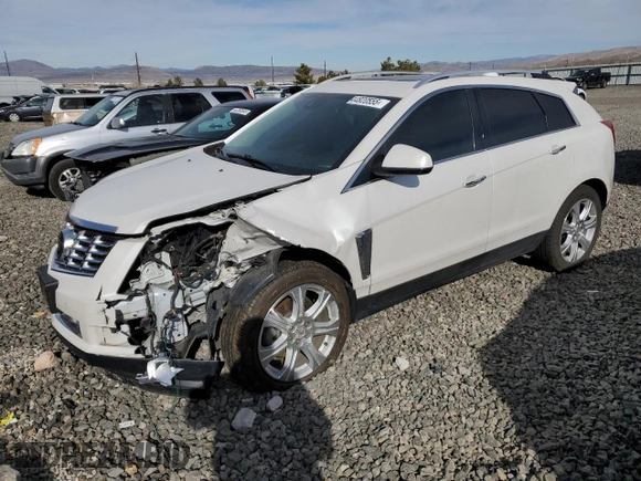 2015 Cadillac SRX Premium Collection with VIN 3GYFNGE31FS607737, listed as a Copart auction lot 44820555 with 0 mi miles and Salvage Title. Bid and sale history available at carsss.com. Image 1.