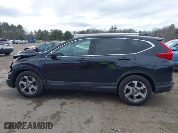 2017 Honda CR-V EX with VIN 2HKRW2H58HH639307, listed as a IAAI auction lot 41831761 with 283,027 mi miles. Bid and sale history available at carsss.com. Image 14.