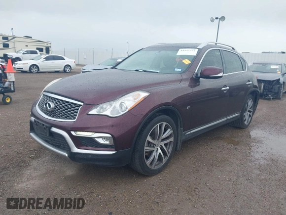 2016 Infiniti QX50 with VIN JN1BJ0RP6GM231903, listed as a IAAI auction lot 41947772 with 151,652 mi miles. Bid and sale history available at carsss.com. Image 17.