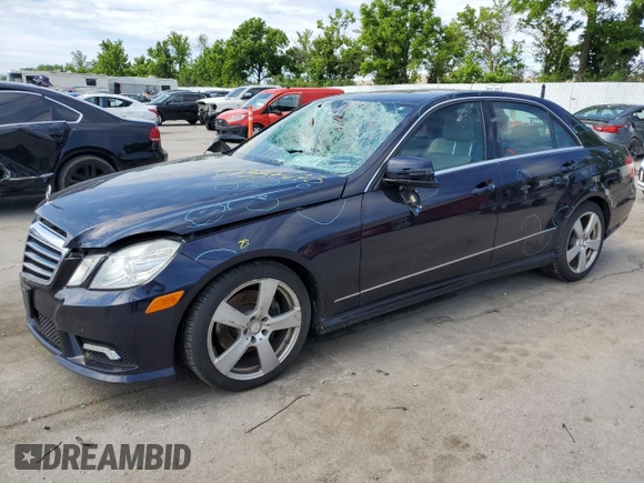 2011 Mercedes-Benz E 350 Luxury with VIN WDDHF8HB7BA348077, listed as a Copart auction lot 57337675 with 200,580 mi miles and Salvage title. Bid and sale history available at DreamBid. Image 1.