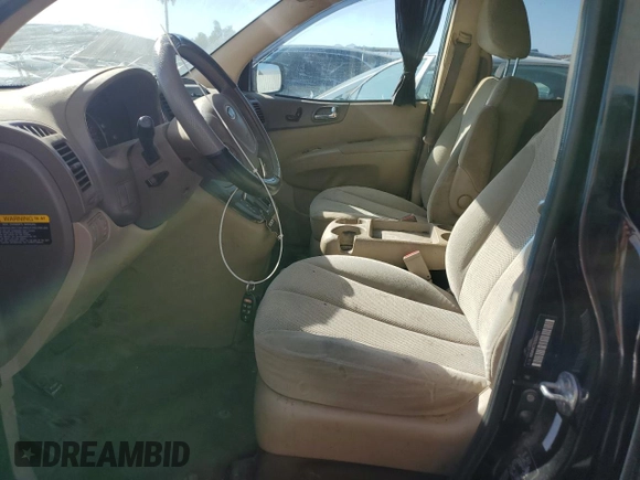 2012 Kia Sedona EX with VIN KNDMH4C75C6436757, listed as a Copart auction lot 76171674 with 163,404 mi miles and Clean Title. Bid and sale history available at carsss.com. Image 7.