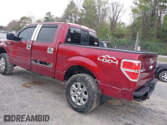 2014 Ford F-150 XL with VIN 1FTFW1EF5EFA74675, listed as a IAAI auction lot 42081301 with 113,265 mi miles and . Bid and sale history available at carsss.com. Image 3.
