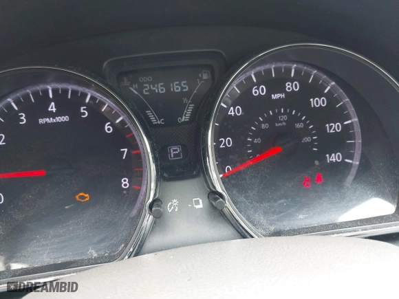 2015 Nissan Versa SV with VIN 3N1CN7AP7FL811747, listed as a IAAI auction lot 41911815 with 246,165 mi miles. Bid and sale history available at carsss.com. Image 7.