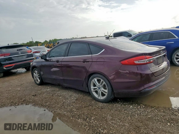 2018 Ford Fusion SE with VIN 3FA6P0HD9JR149785, listed as a Copart auction lot 64038685 with 143,951 mi miles and Clean title. Bid and sale history available at DreamBid. Image 2.