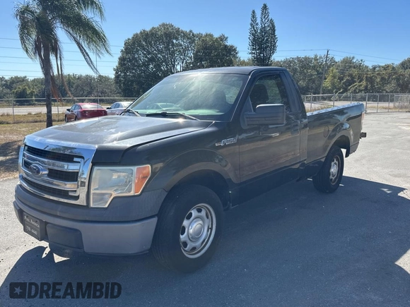 2013 Ford F-150 XL with VIN 1FTMF1CM7DFE09796, listed as a Copart auction lot 83859124 with 67,872 mi miles and Clean title. Bid and sale history available at DreamBid. Image 2.