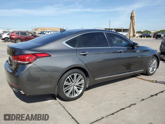 2019 Genesis G80 3.8L with VIN KMHGN4JE1KU290144, listed as a Copart auction lot 67966504 with 54,983 mi miles and Clean Title. Bid and sale history available at DreamBid. Image 3.