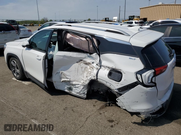 2020 GMC Terrain SLT с VIN 3GKALPEV3LL201153, выставлен на аукционе Copart как лот 54741445 с пробегом 64 346 миль миль и Списание • Salvage title. История ставок и продаж доступна на DreamBid. Изображение 2.
