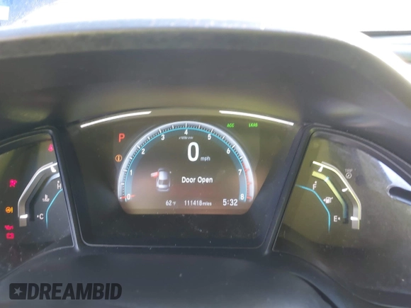 2017 Honda Civic Sedan LX with VIN 19XFC2F64HE010557, listed as a IAAI auction lot 41433110 with 111,418 mi miles. Bid and sale history available at carsss.com. Image 7.