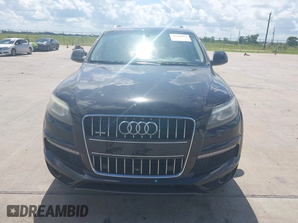 2015 Audi Q7 S line Prestige with VIN WA1DGAFE9FD004677, listed as a IAAI auction lot 42590832 with 150,143 mi miles and . Bid and sale history available at DreamBid. Image 6.