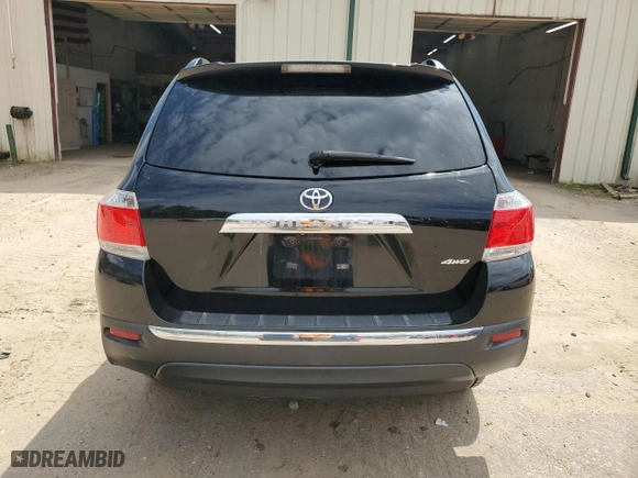 2011 Toyota Highlander Limited with VIN 5TDDK3EH7BS058277, listed as a Copart auction lot 54341375 with 0 mi miles and Non Repairable. Bid and sale history available at carsss.com. Image 6.