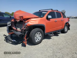 2016 Chevrolet Colorado 4WD WT with VIN 1GCGTBE33G1262149, listed as a Copart auction lot 61967665 with 66,754 mi miles and Clean title. Bid and sale history available at DreamBid. Image 1.