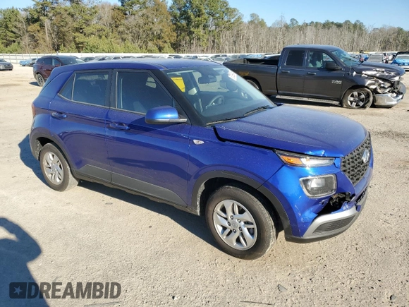2024 Hyundai Venue SE with VIN KMHRB8A33RU332539, listed as a Copart auction lot 87899845 with 7,517 mi miles and Salvage Title. Bid and sale history available at DreamBid. Image 4.