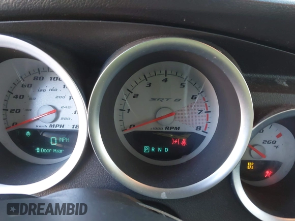2006 Dodge Charger SRT-8 with VIN 2B3KA73W36H333944, listed as a IAAI auction lot 41339051 with 155,475 mi miles and . Bid and sale history available at carsss.com. Image 7.