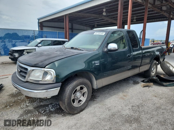 2001 Ford F-150 XL with VIN 1FTRX17L51NA83857, listed as a Copart auction lot 62759145 with 215,961 mi miles and Salvage title. Bid and sale history available at DreamBid. Image 1.