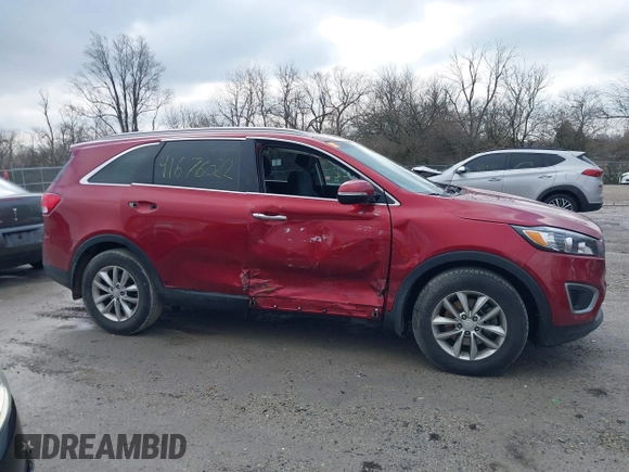 2018 Kia Sorento L with VIN 5XYPG4A36JG387725, listed as a IAAI auction lot 41676022 with 84,504 mi miles. Bid and sale history available at carsss.com. Image 13.
