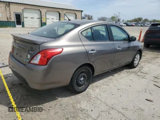 2015 Nissan Versa SV with VIN 3N1CN7AP9FL842255, listed as a Copart auction lot 53394275 with 92,568 mi miles and Clean Title. Bid and sale history available at carsss.com. Image 3.