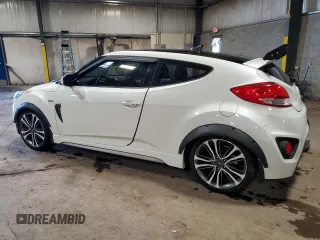 2016 Hyundai Veloster Turbo z VIN KMHTC6AEXGU279229, wystawiony jako Copart lot #56861945 z przebiegiem 72 768 mil mil oraz Szkoda całkowita • Salvage title. Historia ofert i sprzedaży dostępna na DreamBid. Obrazek 2.