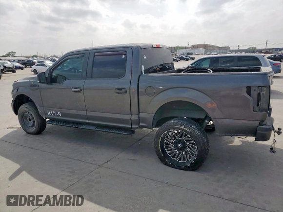 2020 Ford F-150 XL with VIN 1FTEW1CP4LKD72906, listed as a Copart auction lot 51623795 with 105,594 mi miles and Clean Title. Bid and sale history available at carsss.com. Image 2.