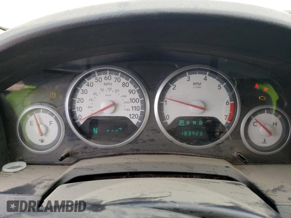 2010 Dodge Grand Caravan SXT with VIN 2D4RN5D11AR331804, listed as a Copart auction lot 73735873 with 183,923 mi miles and Salvage Title. Bid and sale history available at DreamBid. Image 9.