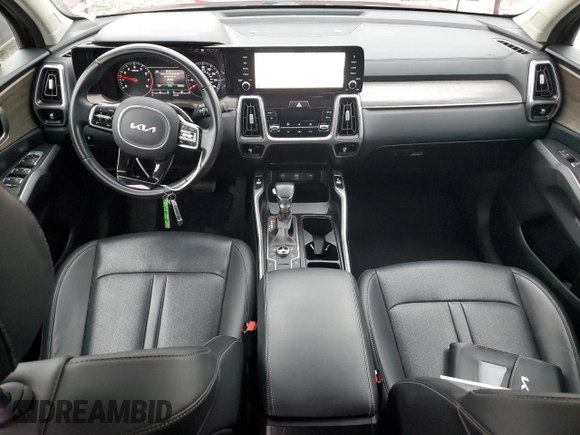2022 Kia Sorento X-Line S with VIN 5XYRLDLC1NG096248, listed as a Copart auction lot 85910474 with 75,526 mi miles and Salvage Title. Bid and sale history available at DreamBid. Image 8.