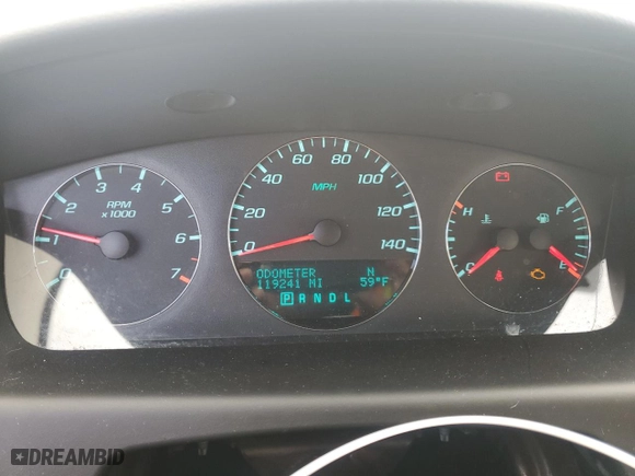 2012 Chevrolet Impala LT Fleet with VIN 2G1WG5E38C1301218, listed as a Copart auction lot 41793325 with 119,241 mi miles and Salvage Title. Bid and sale history available at carsss.com. Image 9.
