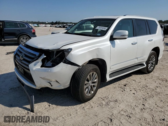 2019 Lexus GX with VIN JTJJM7FX6K5225936, listed as a Copart auction lot 75201834 with 75,136 mi miles and Salvage Title. Bid and sale history available at carsss.com. Image 1.