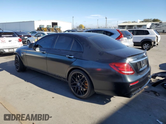 2018 Mercedes-Benz E-Class AMG E 63 S with VIN WDDZF8KB8JA201195, listed as a Copart auction lot 81191664 with 60,004 mi miles and Salvage Title. Bid and sale history available at carsss.com. Image 2.