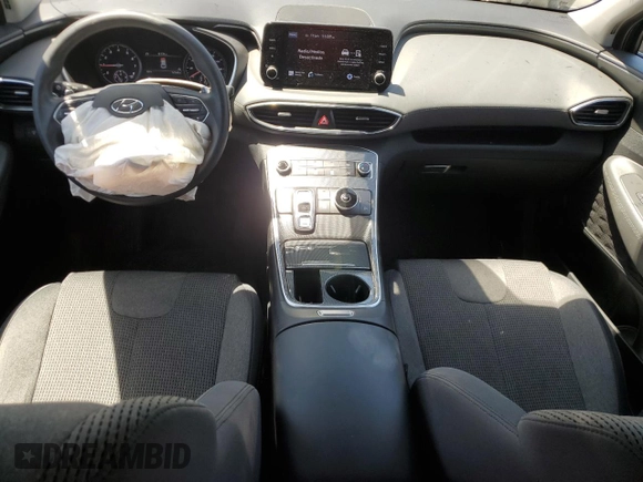 2021 Hyundai Santa Fe SE with VIN 5NMS14AJ1MH325492, listed as a Copart auction lot 52192985 with 51,545 mi miles and Salvage title. Bid and sale history available at DreamBid. Image 8.