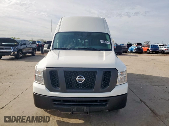 2021 Nissan NV Cargo SV z VIN 1N6BF0LY0MN802188, wystawiony jako Copart lot #49993645 z przebiegiem 161 274 mil mil oraz Szkoda całkowita • Salvage title. Historia ofert i sprzedaży dostępna na DreamBid. Obrazek 5.