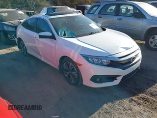 2016 Honda Civic Sedan EX-L with VIN 19XFC1F75GE042550, listed as a IAAI auction lot 41706840 with 126,862 mi miles. Bid and sale history available at carsss.com. Image 1.