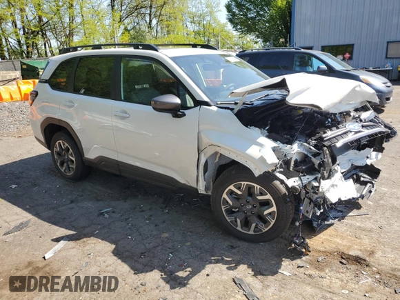 2025 Subaru Forester Premium with VIN JF2SLDBC0SH500311, listed as a Copart auction lot 55269395 with 508 mi miles and Salvage title. Bid and sale history available at DreamBid. Image 4.